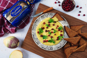 Jouluinen lanttuhummus